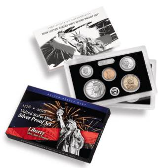 1776 - 2026 S Silver Proof Set 250th Anniversary Designs