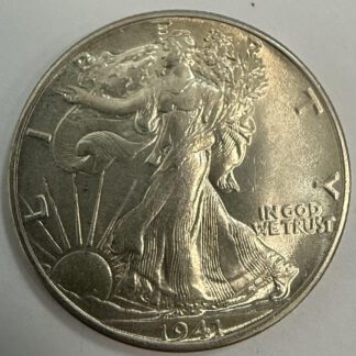 1941 UNC Walking Liberty Half Dollar