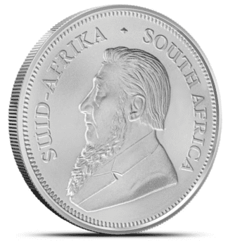 2025 1 oz South African Silver Krugerrand Coin (BU) SS TILAWA 1942. Privy Mark