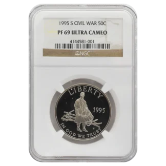 1995-S Civil War Half Dollar NGC PF69 UC