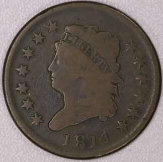 Auction- 1814 Classic Head Large Cent Good