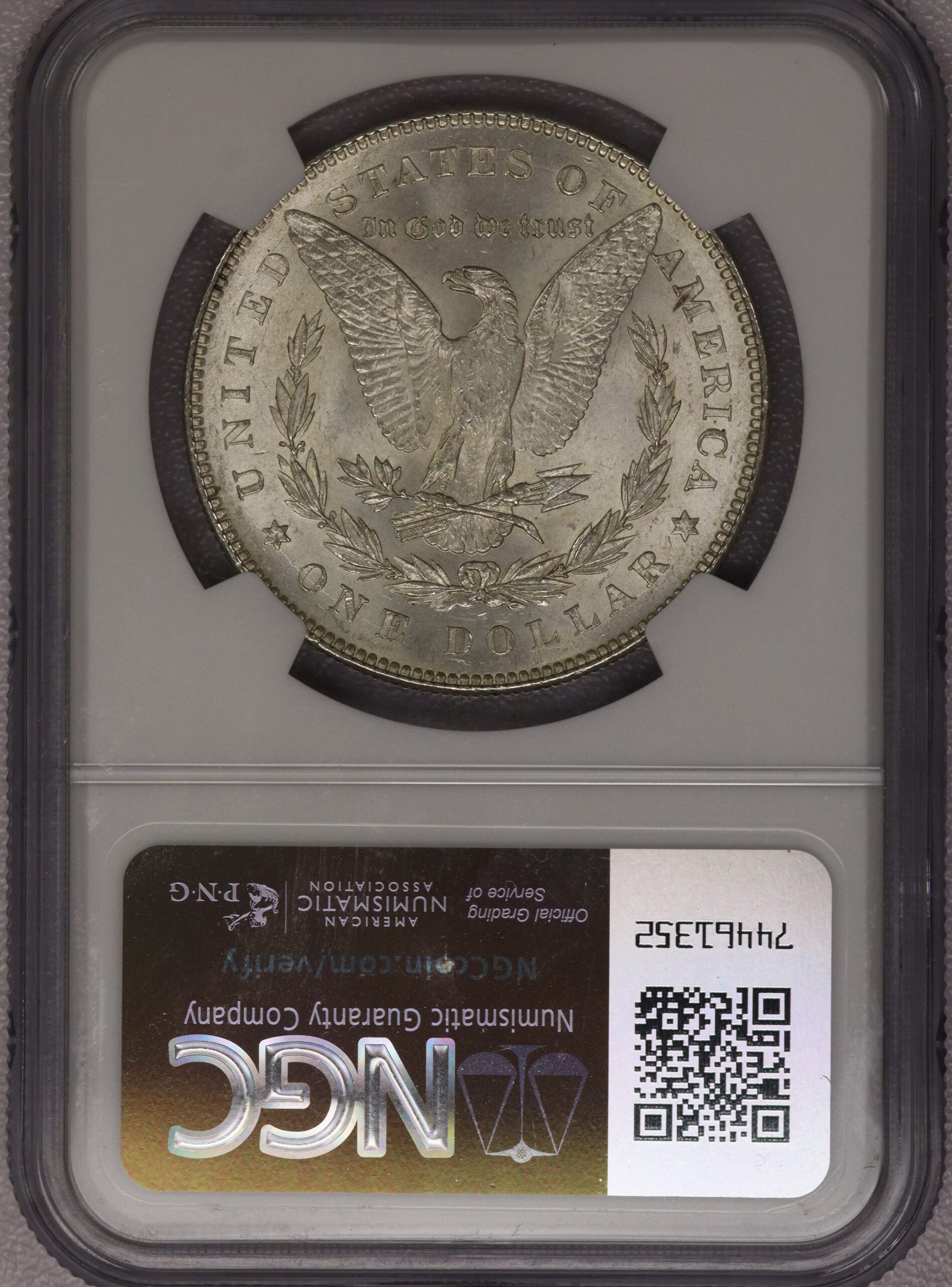 1878 Morgan Dollar 7TF REV Of 78 NGC MS62 – Portsmouth Coin