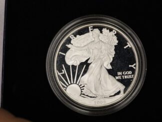 Auction- 2008 Proof Silver Eagle OGP no Coa