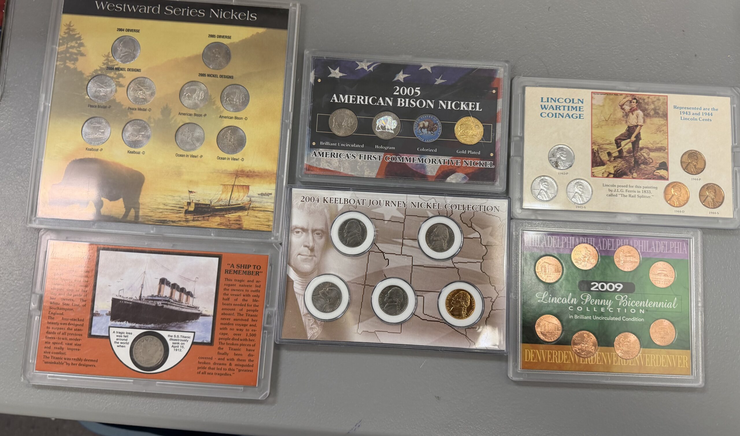 Coin Sets: Cents and Nickels (See Description) – Portsmouth Coin