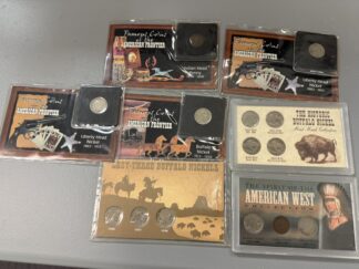 Auction- Frontier-Themed Coin Sets (See Description)