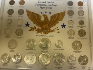 Auction- US 20th Century Type Coins Collection; 4.8 Ounces of Silver