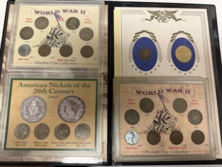 Auction: Group of Nickel Collections and "Indian Head Coins"; includes 9 War Nickels