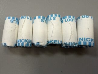 (1) Jefferson Silver War Nickel 35% Silver Half Roll of 20 Coins