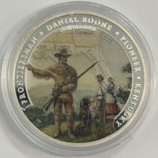 Auction - 2023 Daniel Boone 2000 Francs CFA 1 oz .999 Silver Round