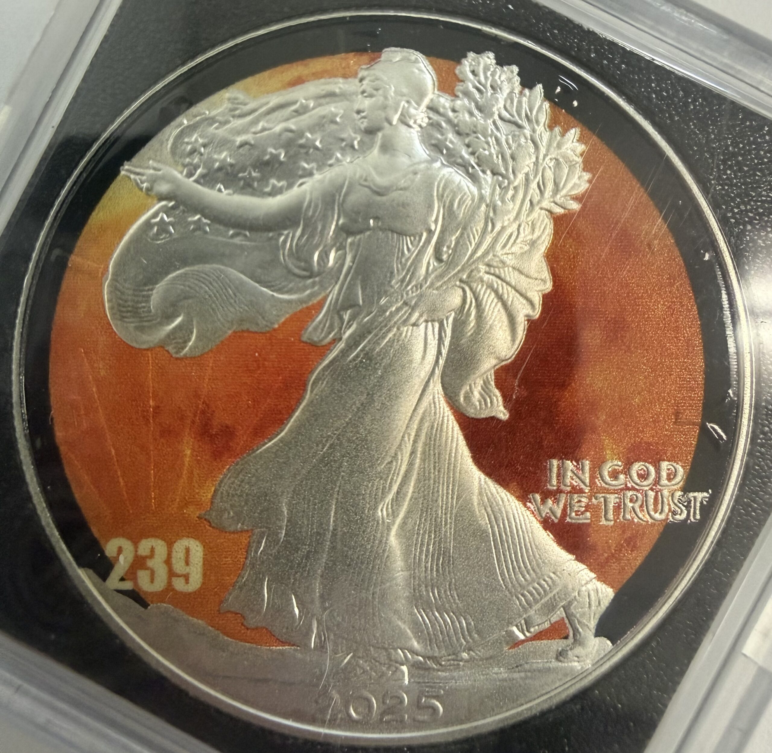 Auction- 2025 Lunar Eclipse American Silver Eagle - Image 3
