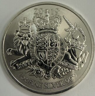 Auction- 2019 British 2 Pounds Coin (1oz .999 Fine Silver)