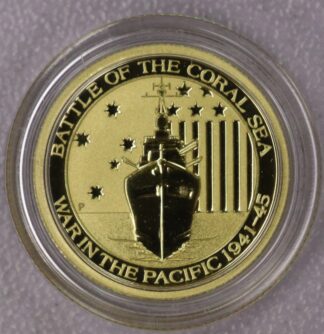 2014 Australia Gold 1/10 Oz War in the Pacific Battle of the Coral Sea (Copy)