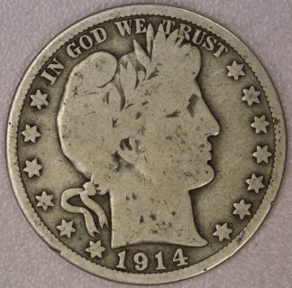 1914-S Barber Half Dollar Good