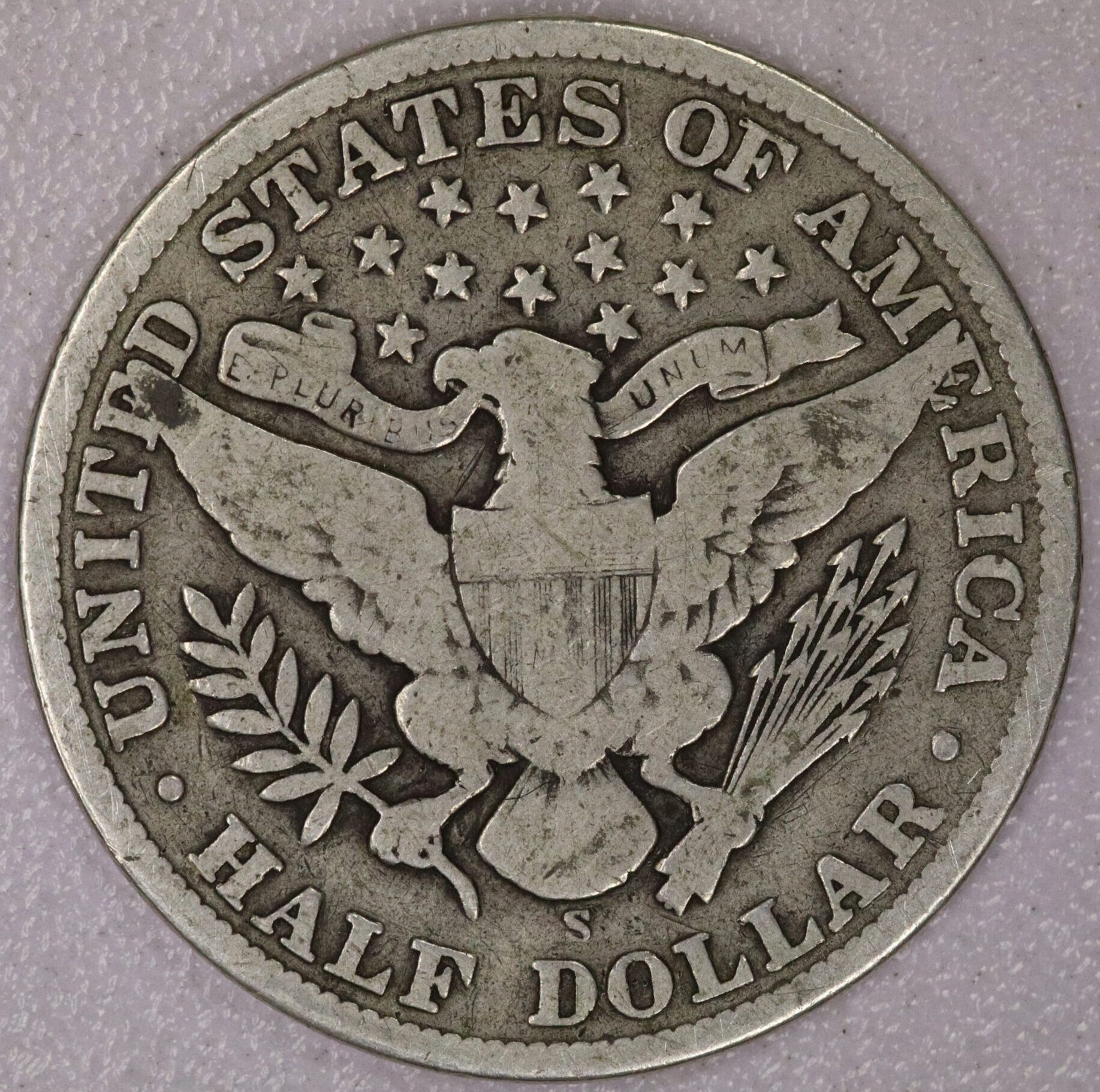 1910-S Barber Half Dollar VG – Portsmouth Coin & Currency Co