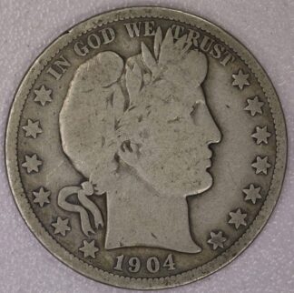 1904-O Barber Half Dollar Good