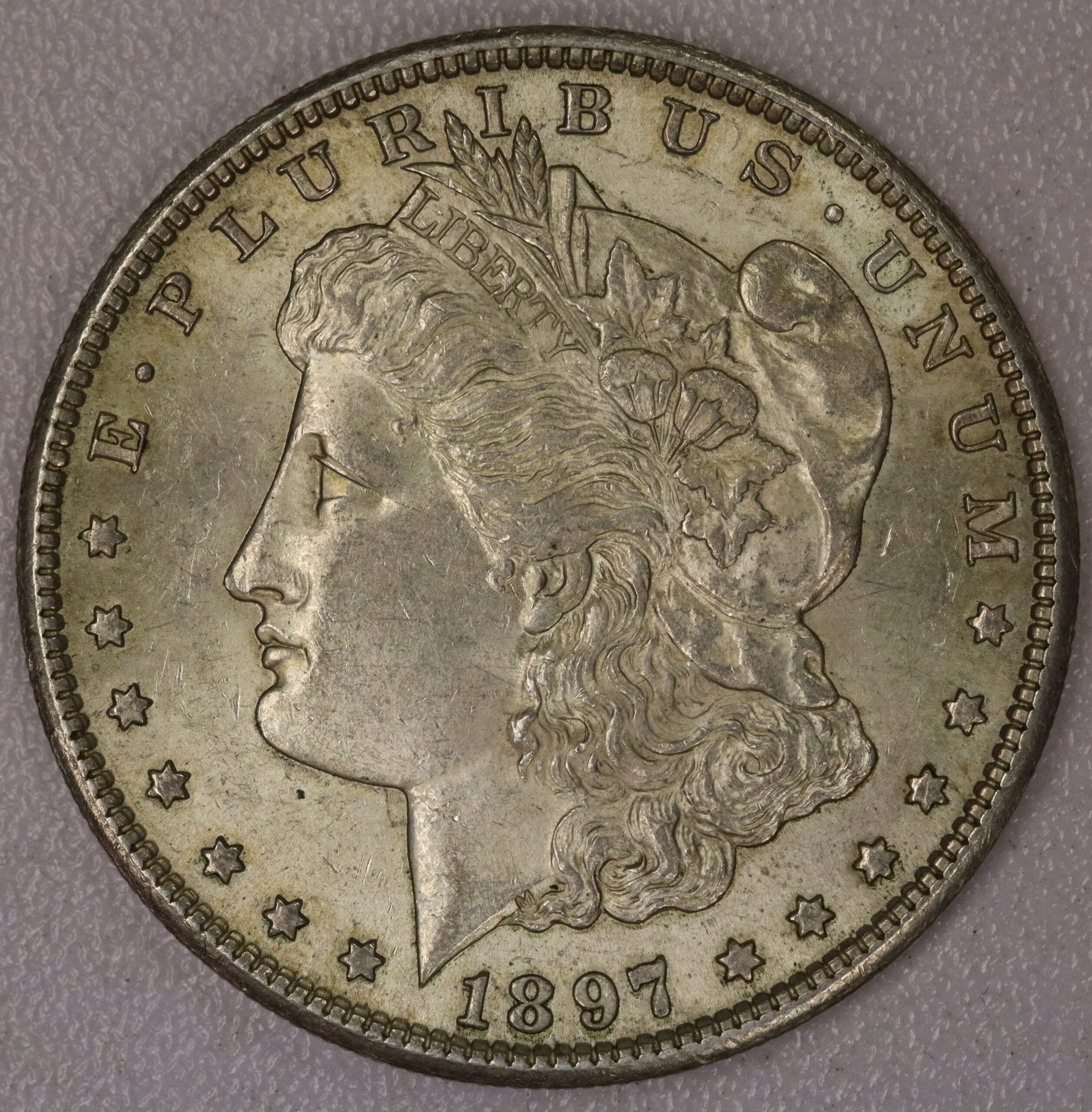 Auction- 1897-S Morgan Dollar
