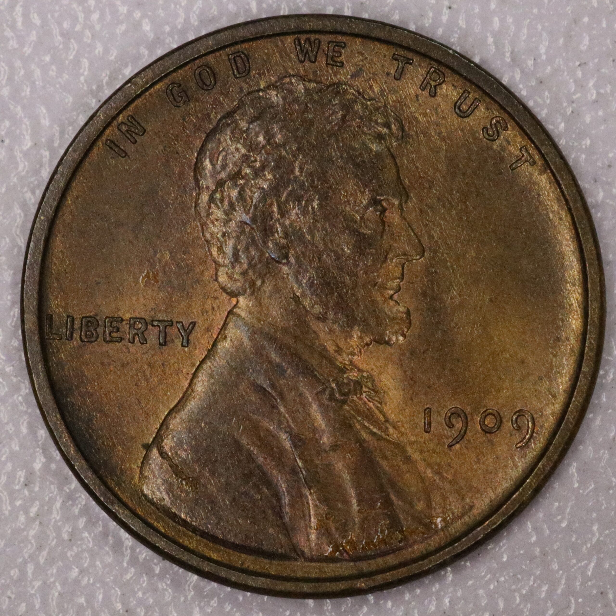 Auction- 1909 VDB Lincoln Cent