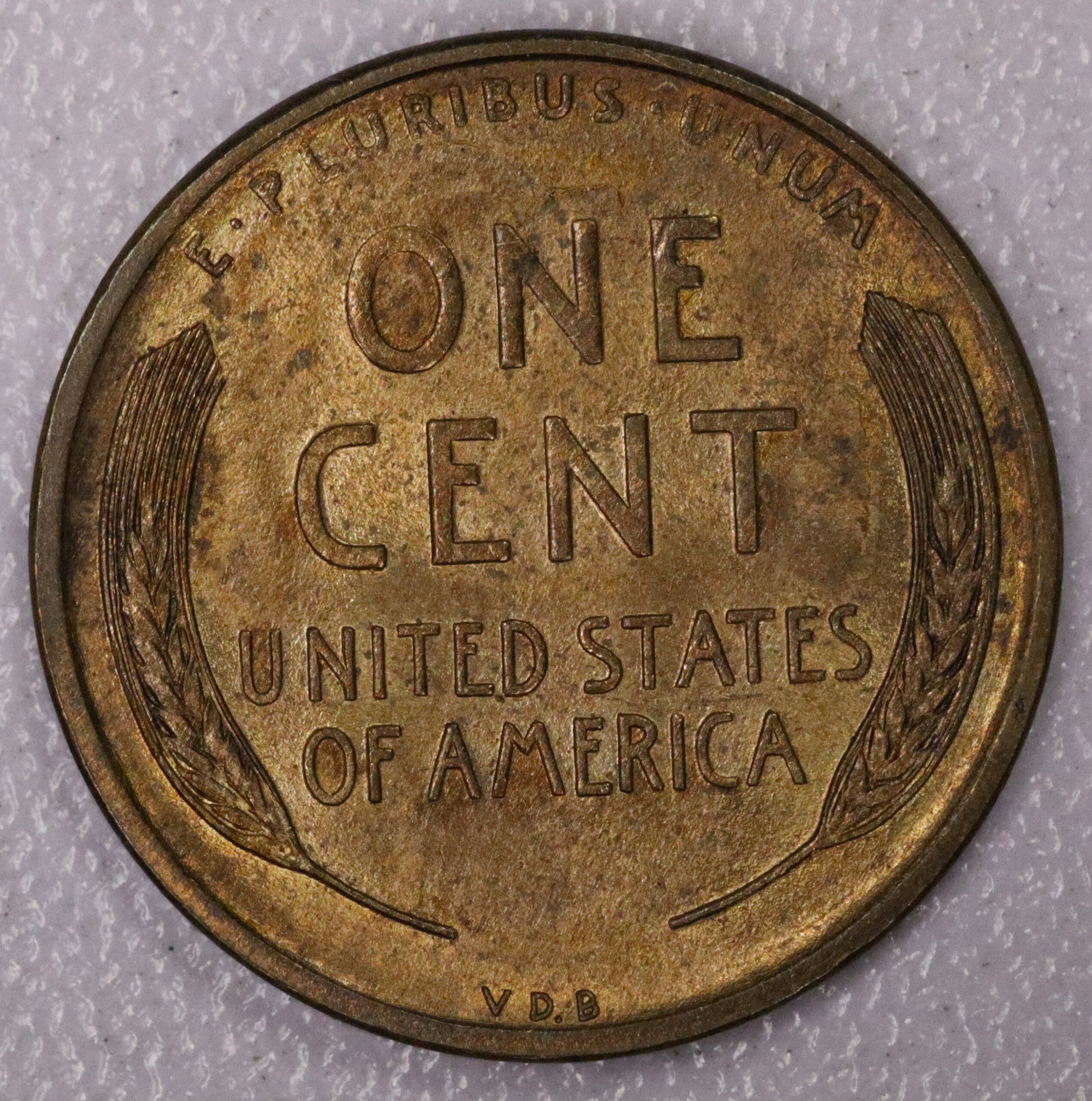 Auction- 1909 VDB Lincoln Cent - Image 2