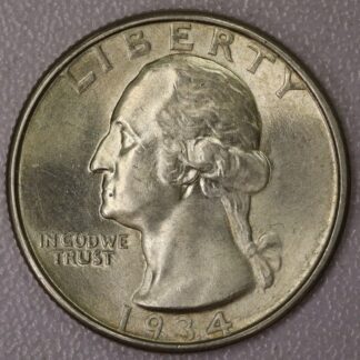 Auction- 1934-D Washington Quarter