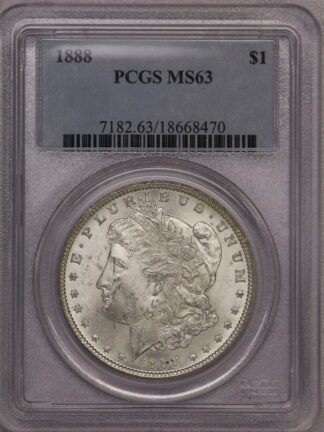 1888 Morgan Dollar PCGS MS63