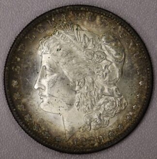 Auction - 1880-S Morgan Dollar Toned