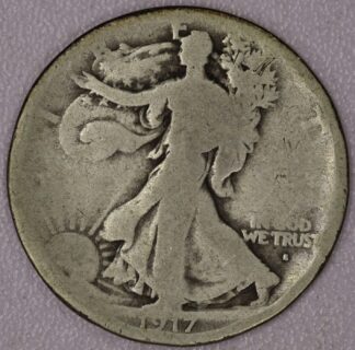 1917-S Obverse Walking Liberty Half Dollar AG-Good