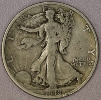1918-S Walking Liberty Half Dollar Very Good