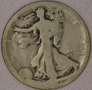 1921-S Walking liberty Half Dollar AG