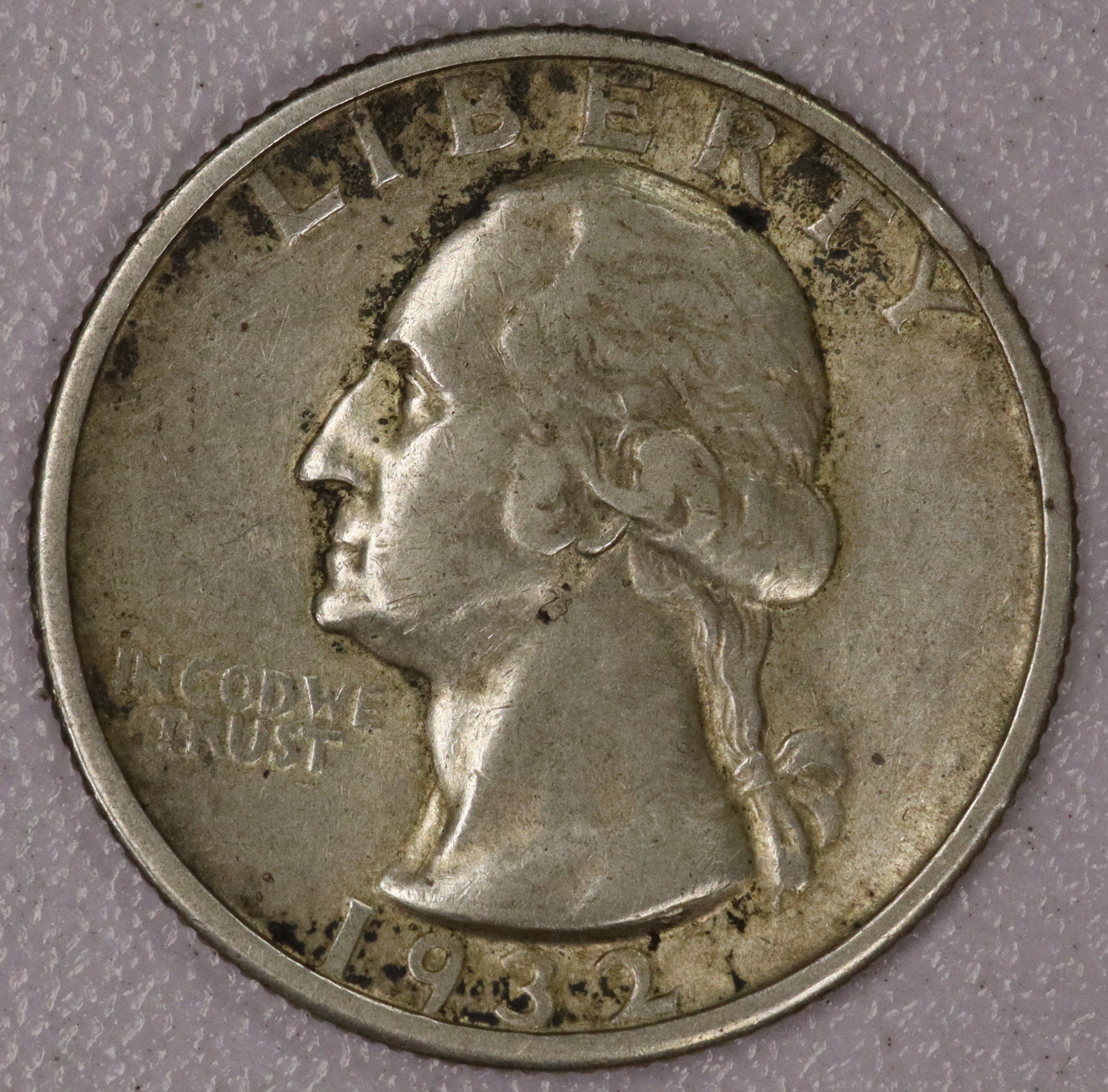 Auction- 1932-S Washington Quarter