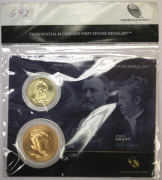 Grant Presidential Coin First Spouse Medal Set