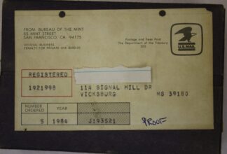 AUCTION-   1984 Five Proof Sets in Unopened Box