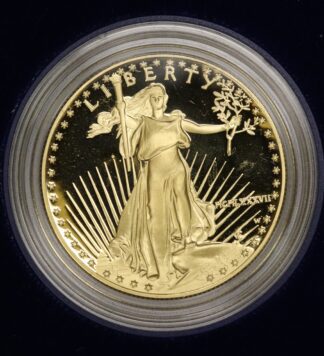 1987 American Gold Eagle One Ounce Proof OGP/COA