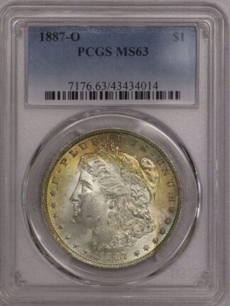1887-O Morgan Dollar PCGS MS63