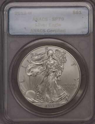 2013-W American Silver Eagle ANACS SP70
