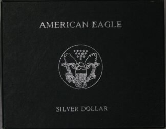 1989 American Silver Eagle Uncirculated OGP