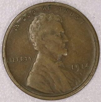 1914-S Lincoln Cent Fine