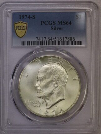 1974-S Eisenhower Dollar Silver Uncirculated PCGS MS64