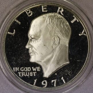 AUCTION-   1971-S 40% Silver Proof Eisenhower Dollar