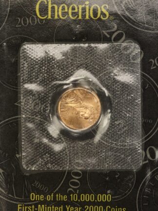 AUCTION-  2000 Cheerios Lincoln Cent in Original Packaging