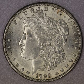 1890-S Morgan Dollar AU