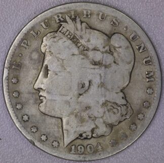 1904-S Morgan Silver Dollar AG-Good