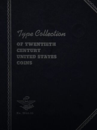 Type Collection of 20th Century United States Coins in Whitman Folder Complete