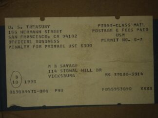 AUCTION-   1993 Unopened Box of 10 Proof Sets ( Total of 50 Proof Coins)