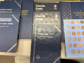 Auction- Assorted Starter Sets of Cents, Nickels, Clad Quarters