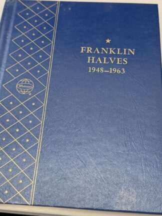 Auction- Starter Set Franklin Half Dollars 8 AU-Unc Coins