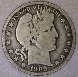 Auction- 1909-O Barber Half Dollar