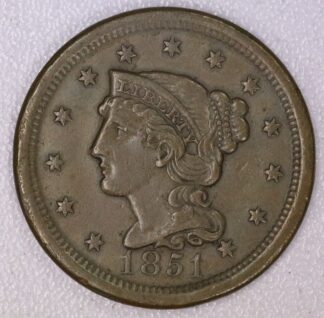 Auction- 1851 Large Cent