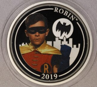 Auction- Robin Classic TV Series 1 Oz Silver Round, DC Comics