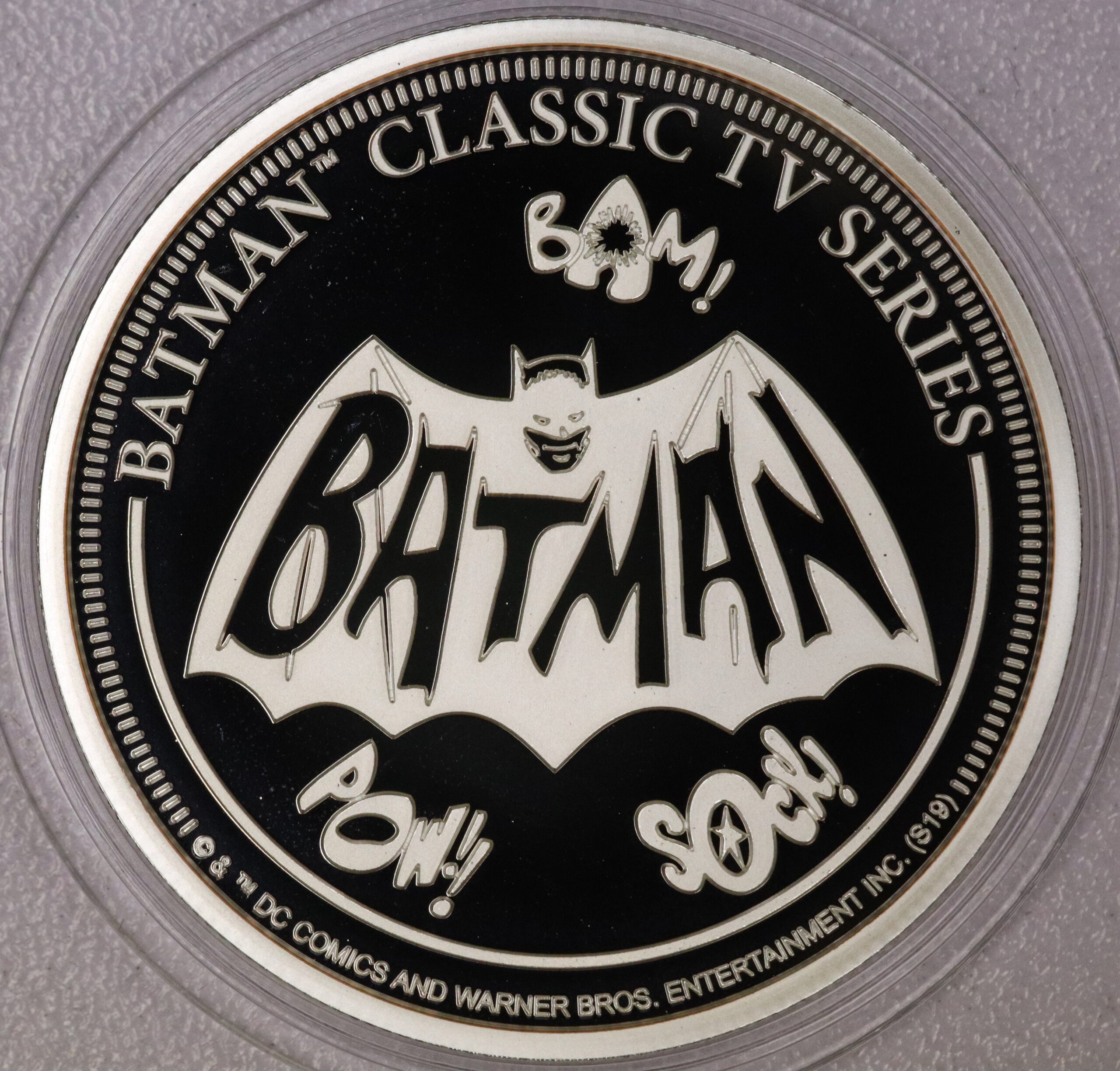Auction- Robin Classic TV Series 1 Oz Silver Round, DC Comics - Image 2