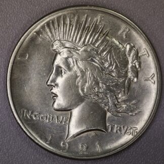 Auction- 1921 Peace Dollar